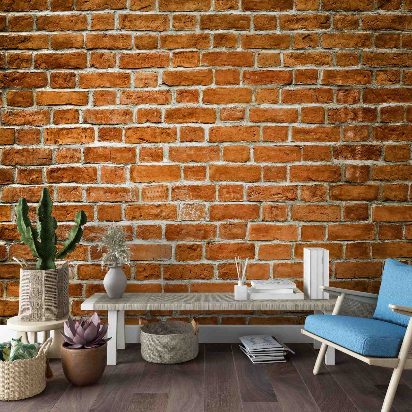 Фотошпалери стара цегляна стіна