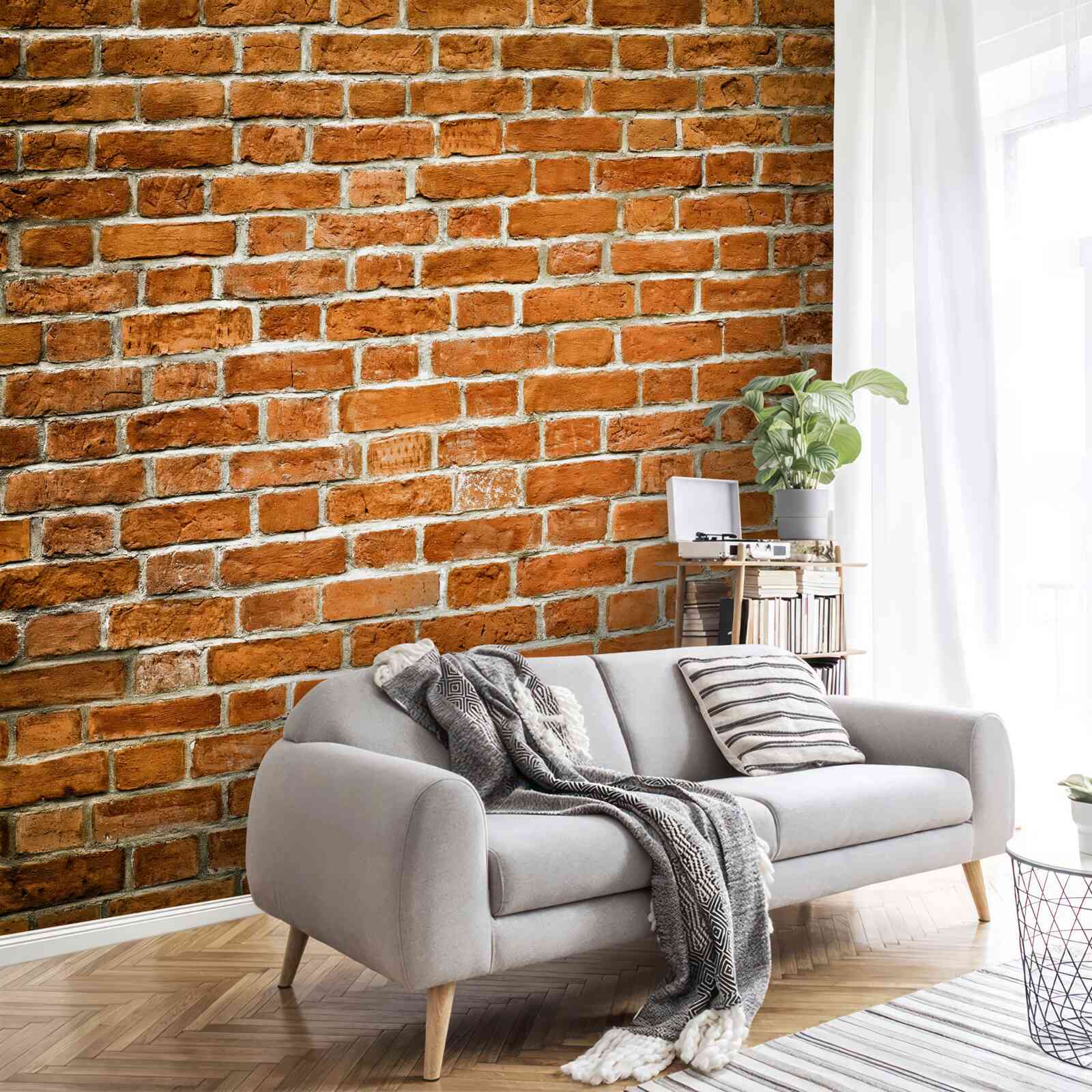 Фотошпалери стара цегляна стіна