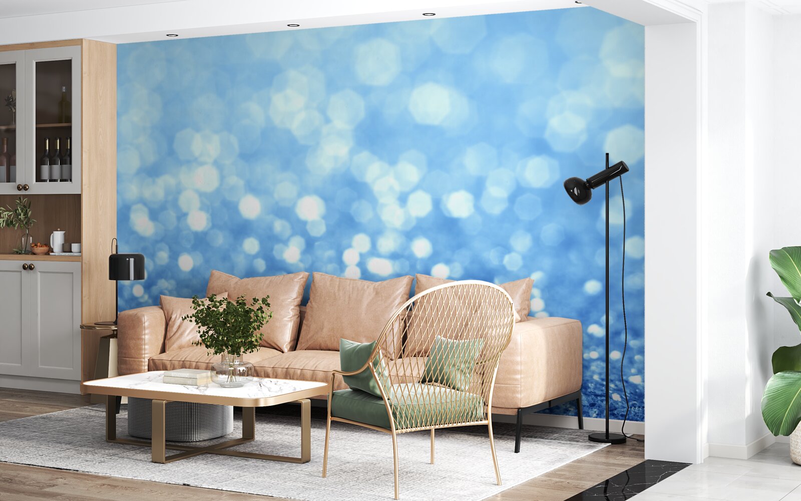 Фотошпалери ранковий дощ