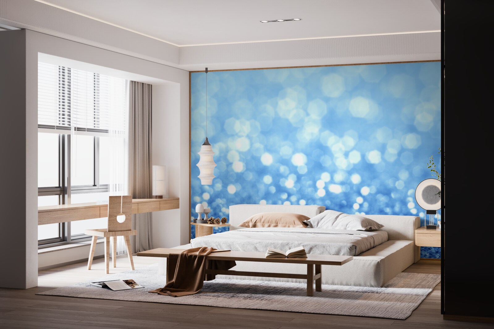 Фотошпалери ранковий дощ