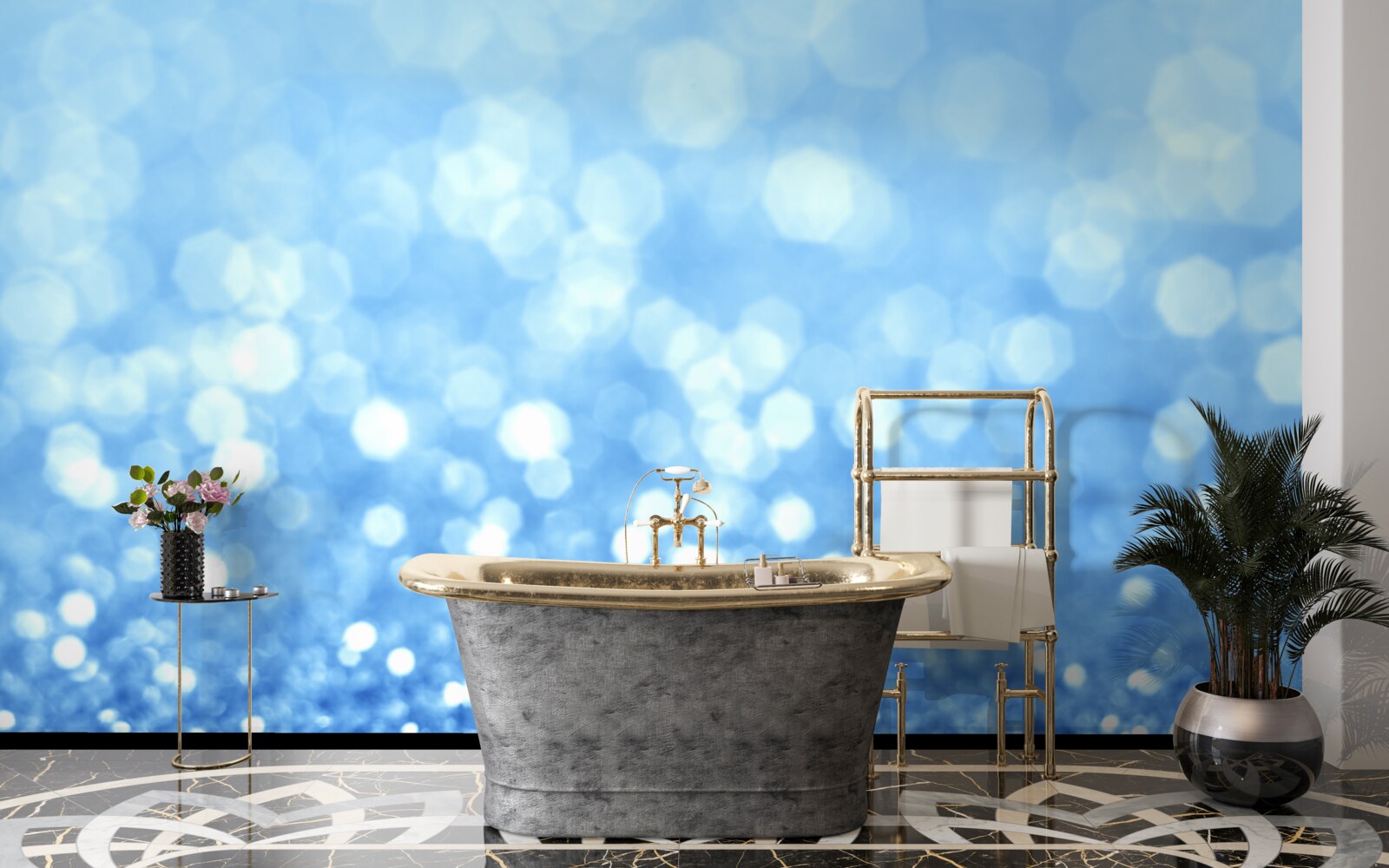 Фотошпалери ранковий дощ