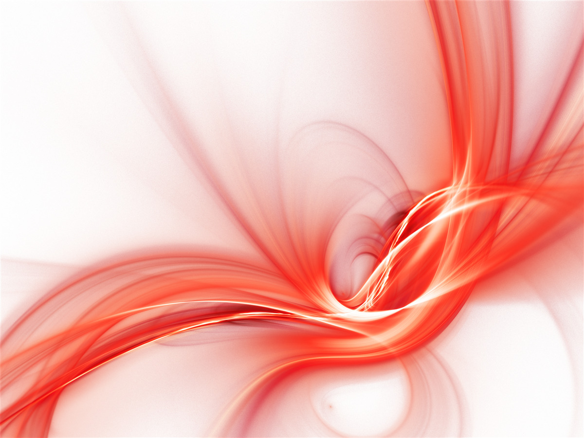 Фотошпалери червоний візерунок на шовковому білому тлі