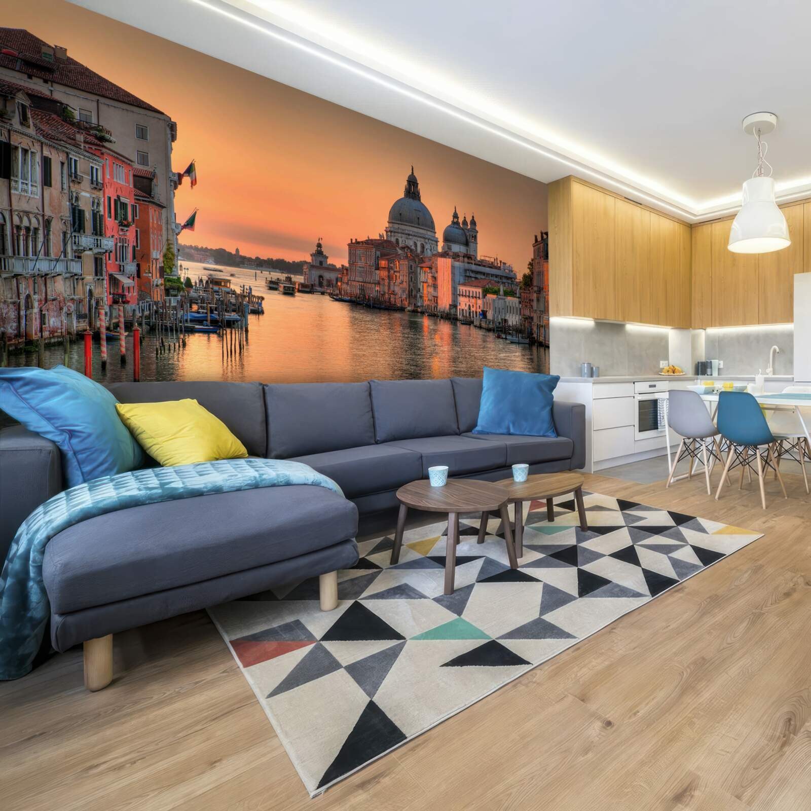 Фотошпалери венеція на заході сонця