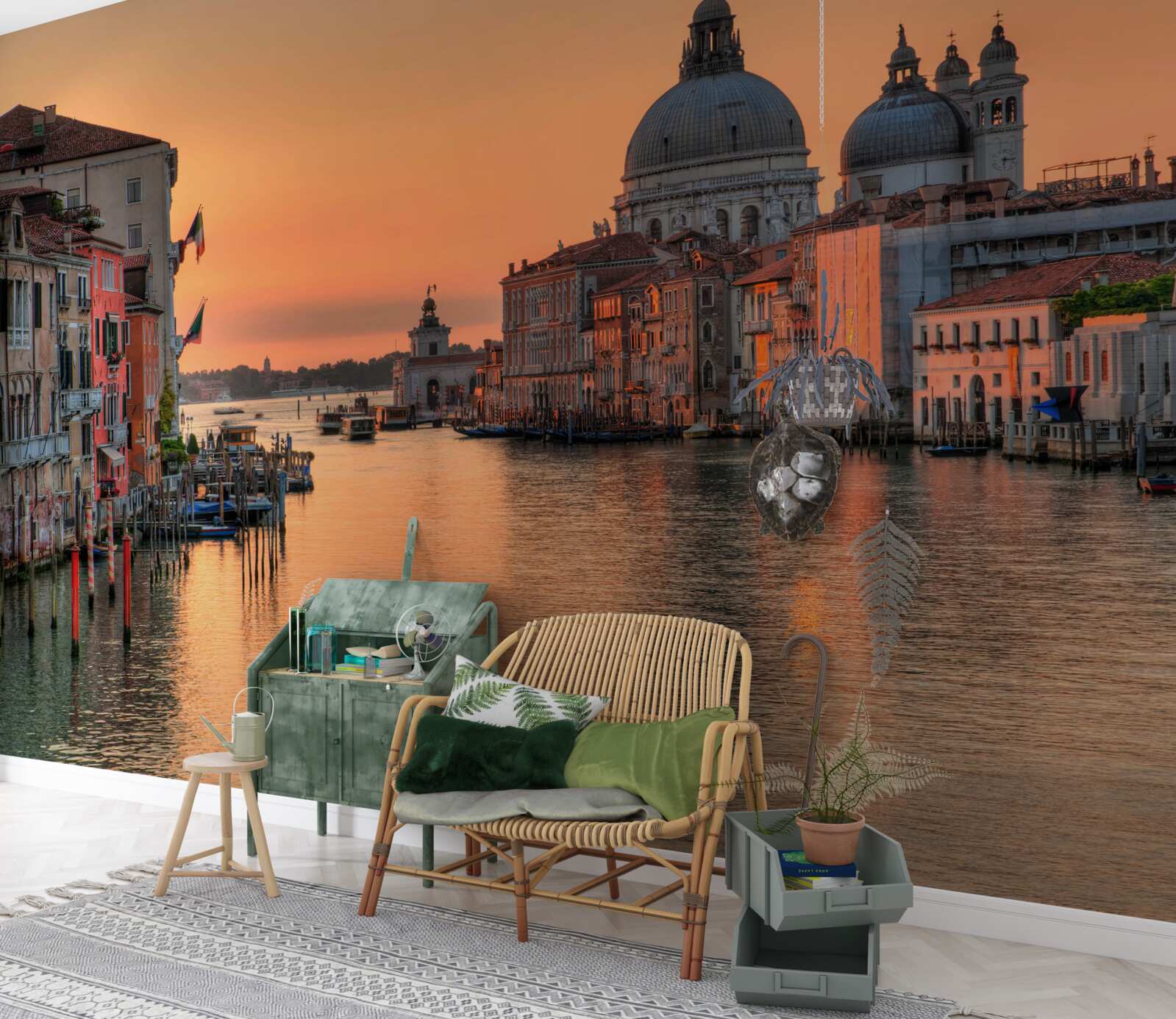 Фотошпалери венеція на заході сонця