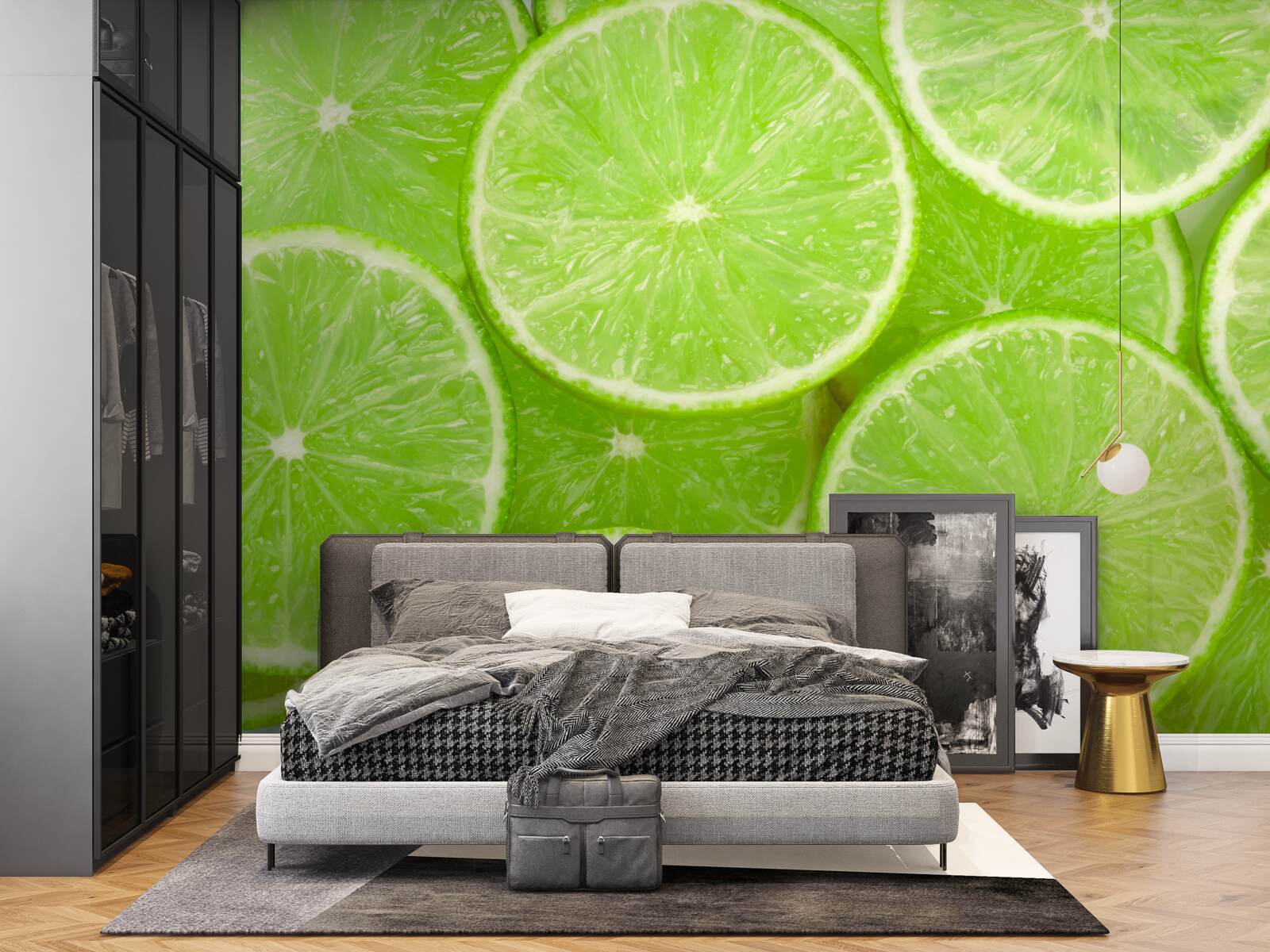 Фотошпалери стиглі шматочки вапна