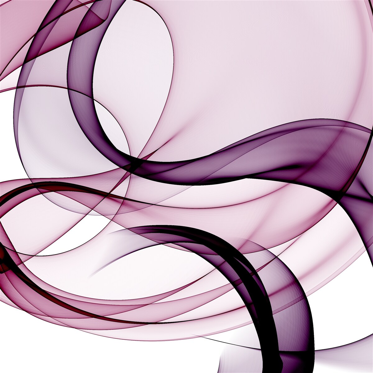 Фотошпалери темні, розмиті лінії на м'якому, світлому шовку