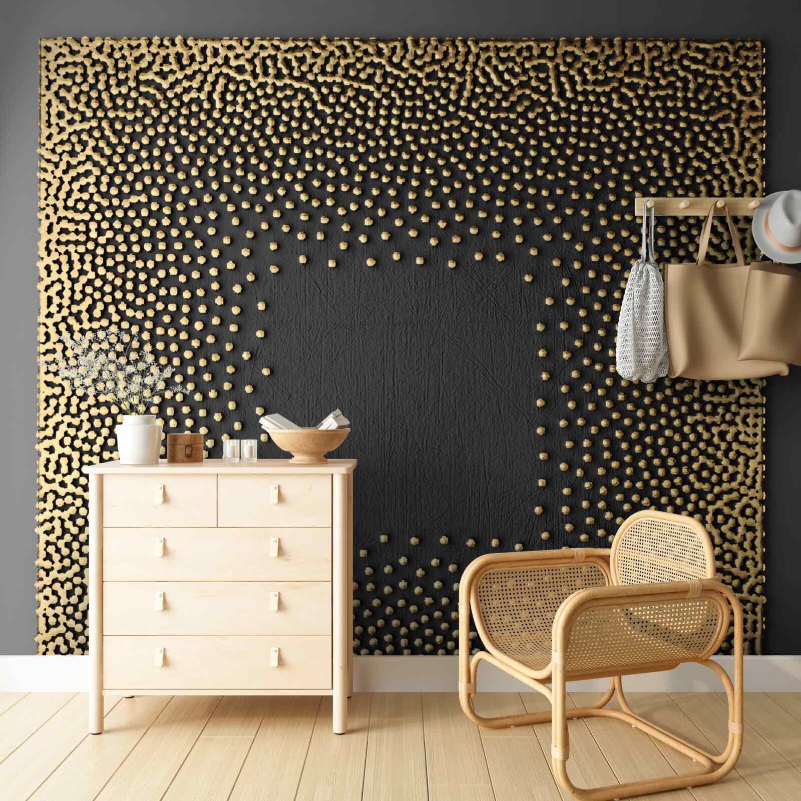 Фотошпалери перевернутий комп'ютерний чіп