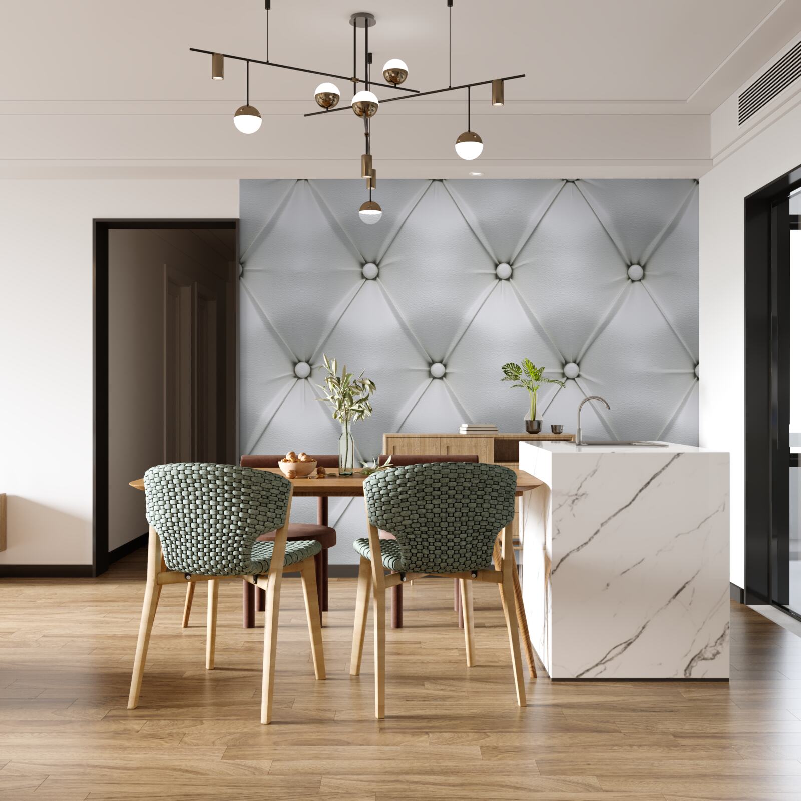 Фотошпалери текстура тканини з перламутровими вставками