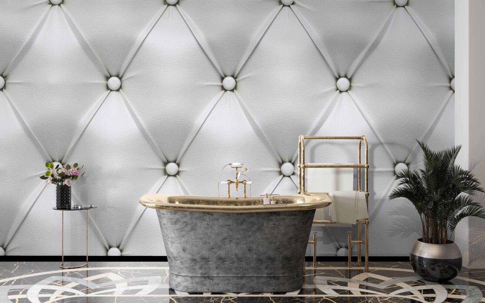 Фотошпалери текстура тканини з перламутровими вставками