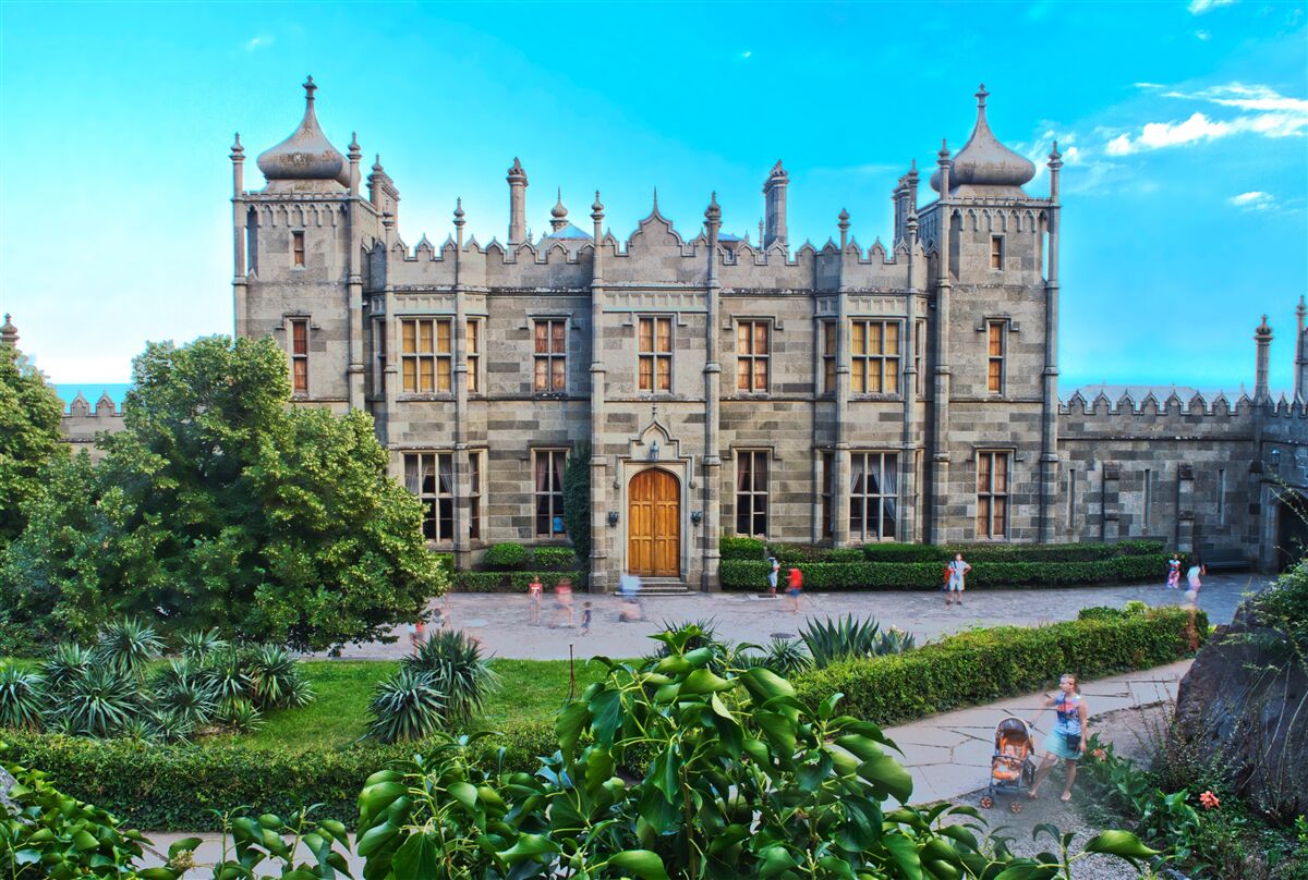 Фотошпалери воронцовський палац з садом у дворі