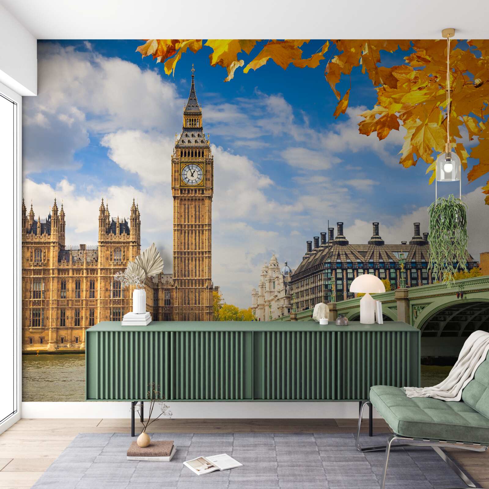 Фотошпалери Золота осінь у стародавньому Лондоні