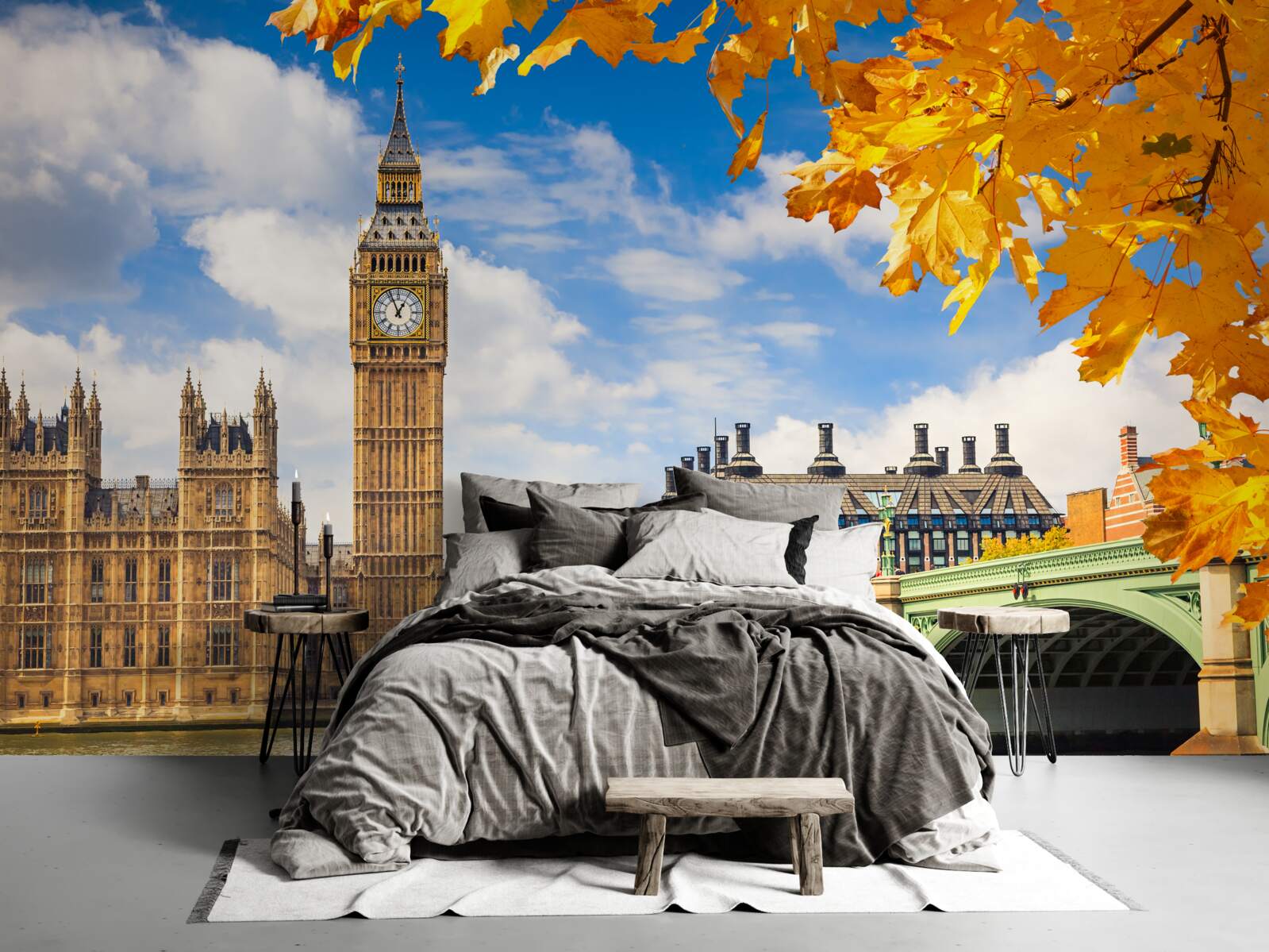 Фотошпалери Золота осінь у стародавньому Лондоні