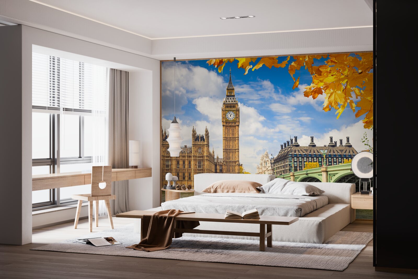 Фотошпалери Золота осінь у стародавньому Лондоні