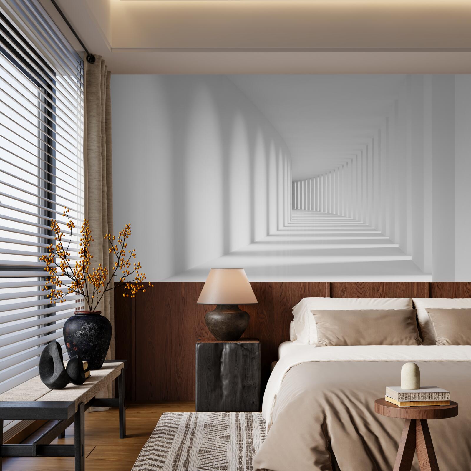 Фотошпалери коридор світла, що відступає