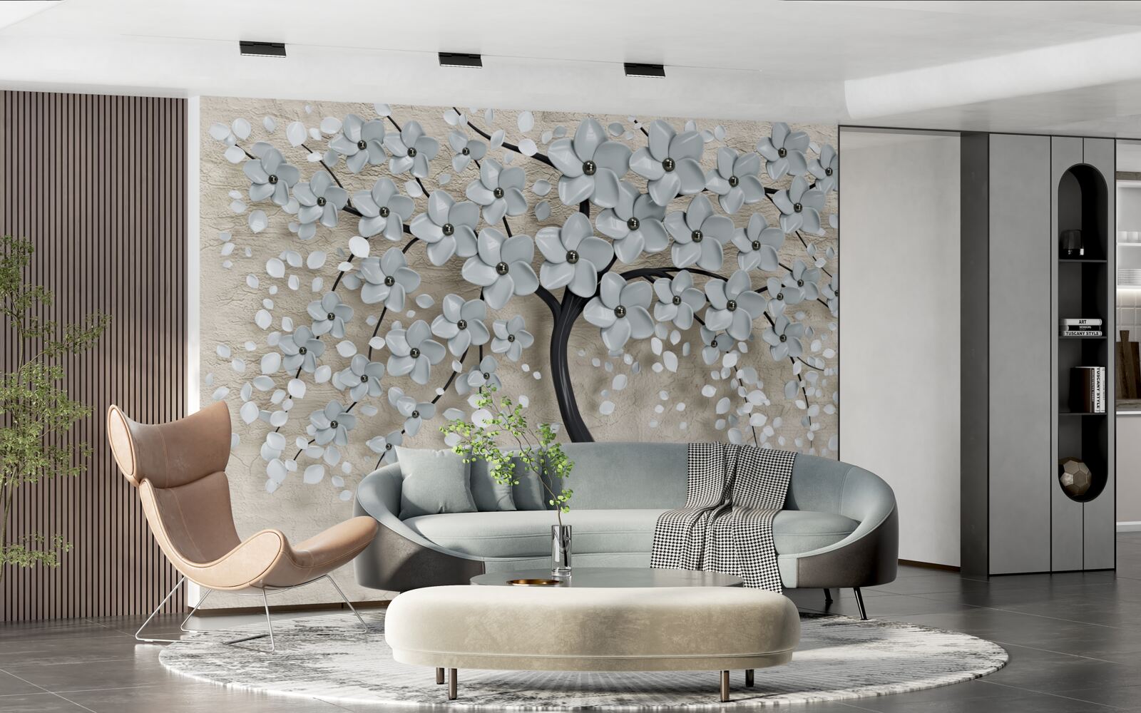 Фотошпалери пишне дерево