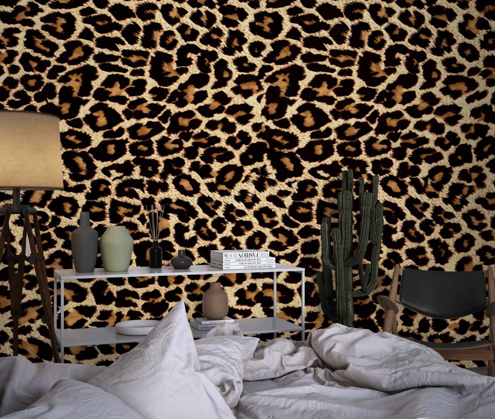 Фотошпалери незвичайний леопардовий візерунок