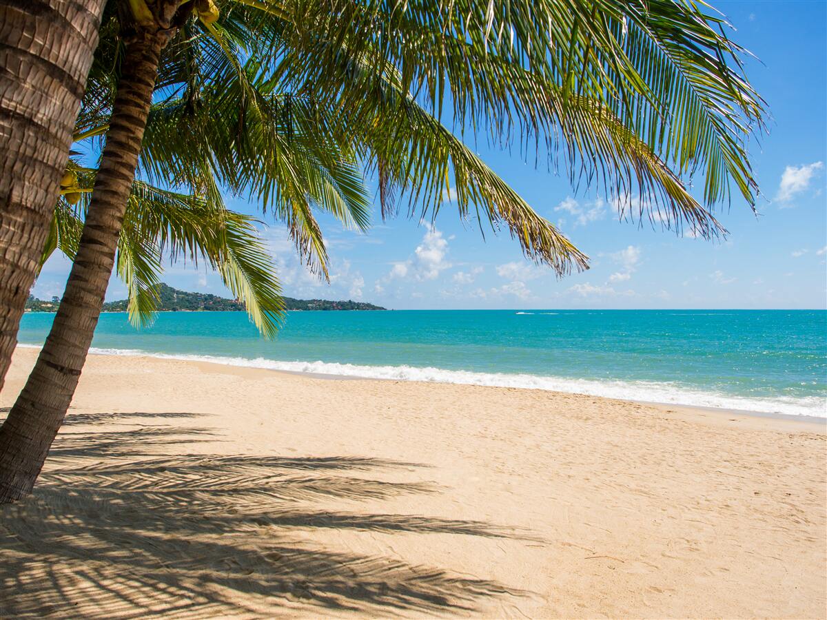 Фотошпалери відокремлений пляж мрії