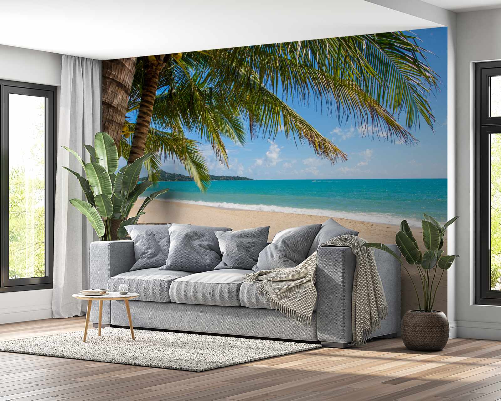 Фотошпалери відокремлений пляж мрії