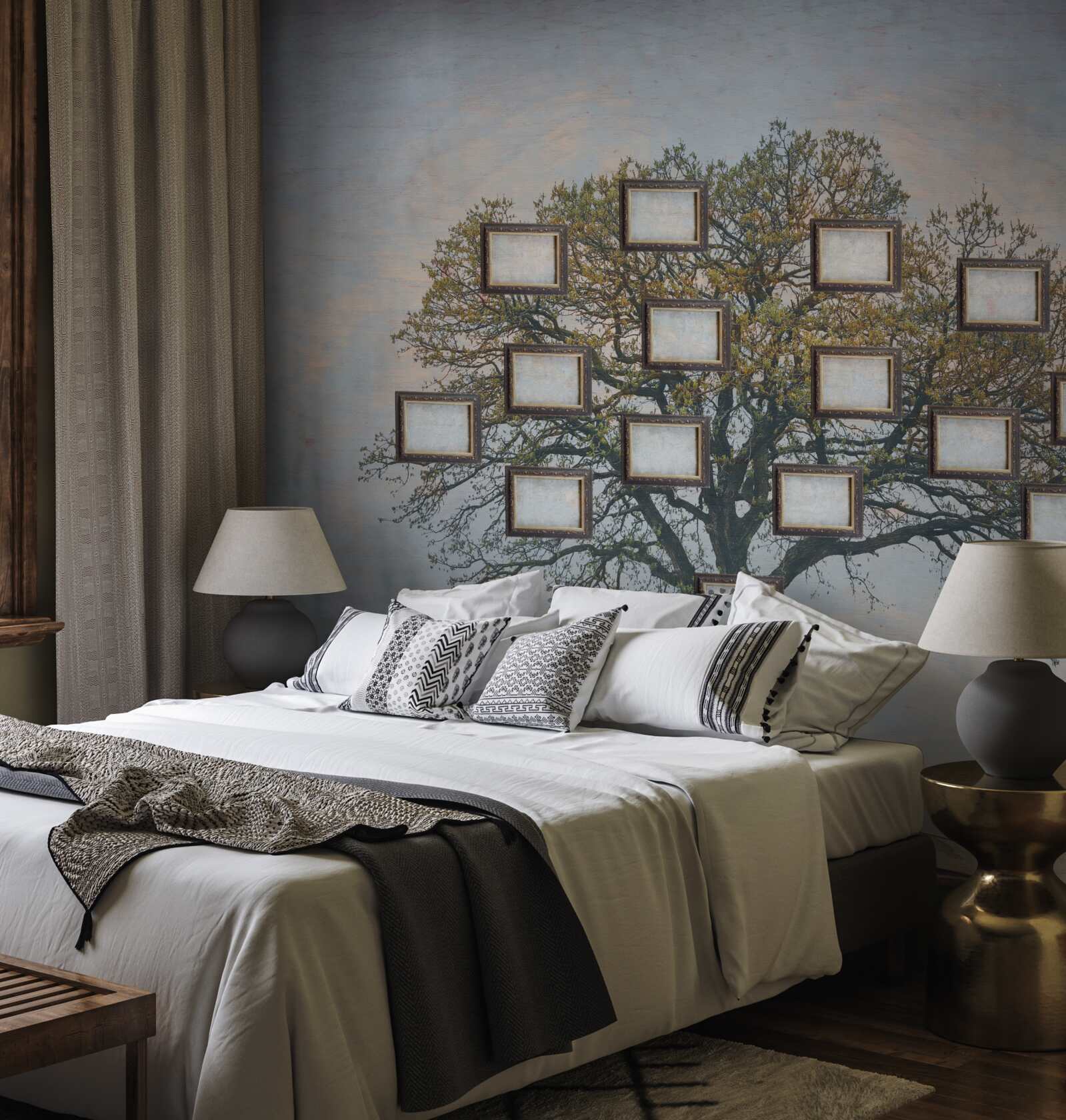 Фотошпалери генеалогічне дерево без фотографій