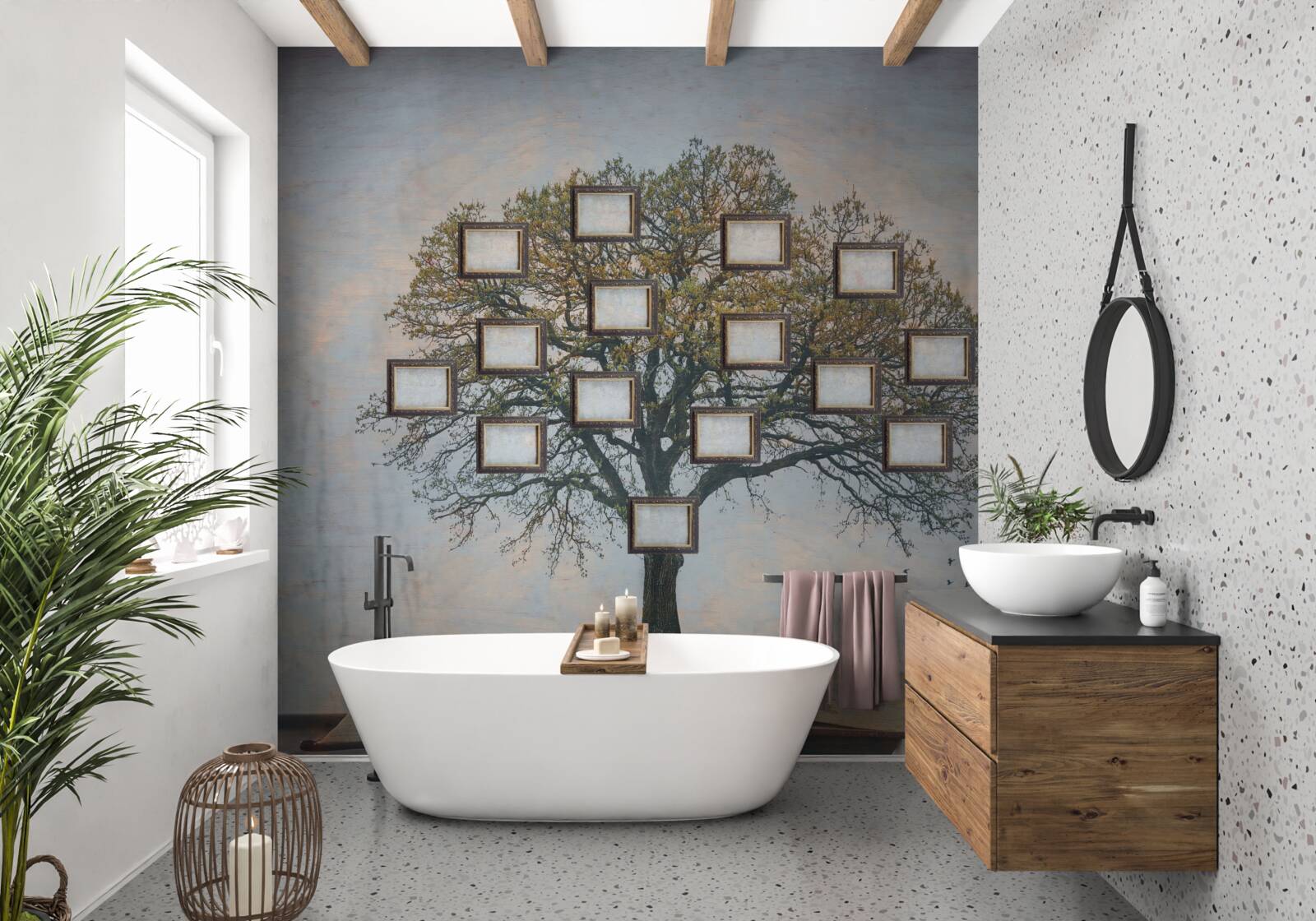 Фотошпалери генеалогічне дерево без фотографій