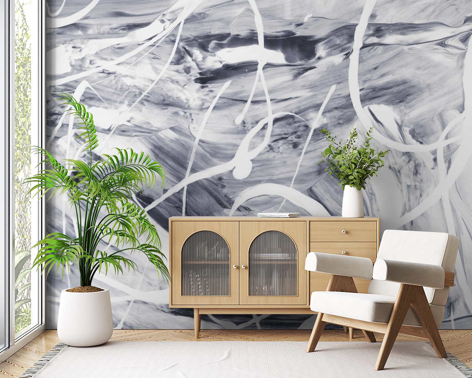 Фотошпалери текстура в абстрактному стилі