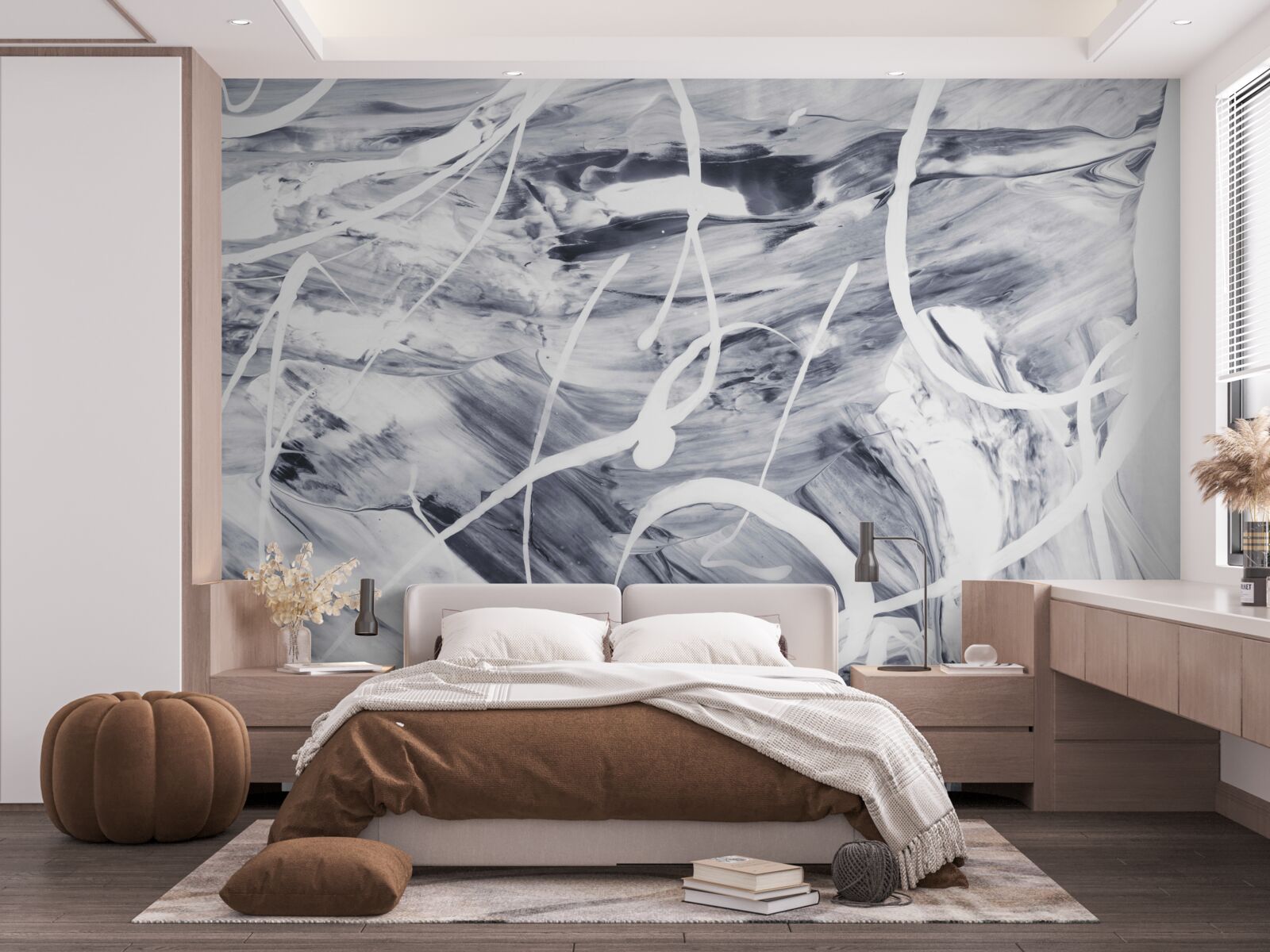 Фотошпалери текстура в абстрактному стилі