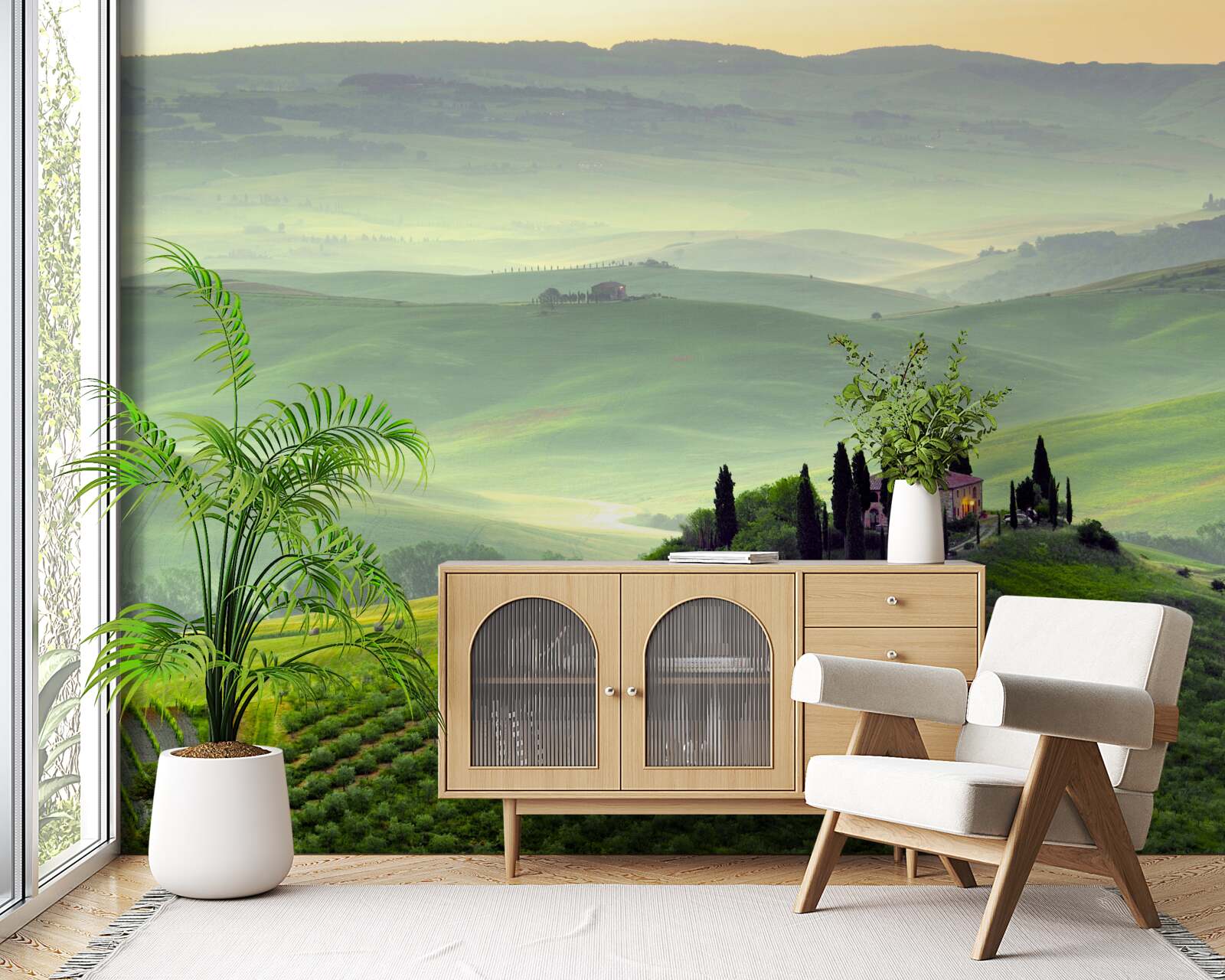 Фотошпалери під тосканським сонцем