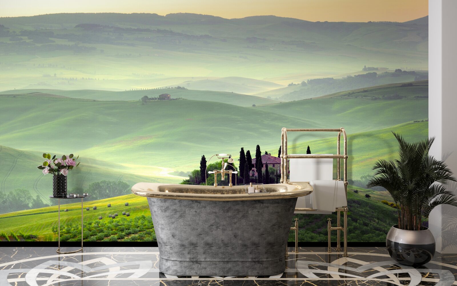 Фотошпалери під тосканським сонцем