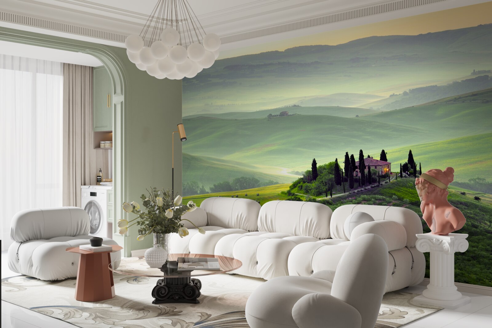 Фотошпалери під тосканським сонцем