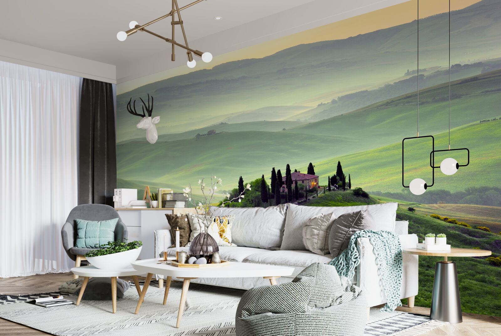 Фотошпалери під тосканським сонцем