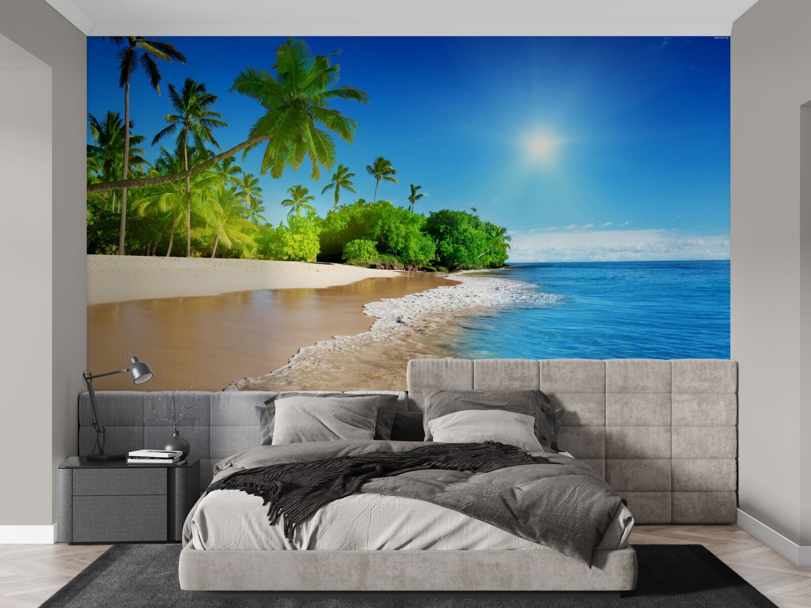 Фотошпалери блакитне узбережжя