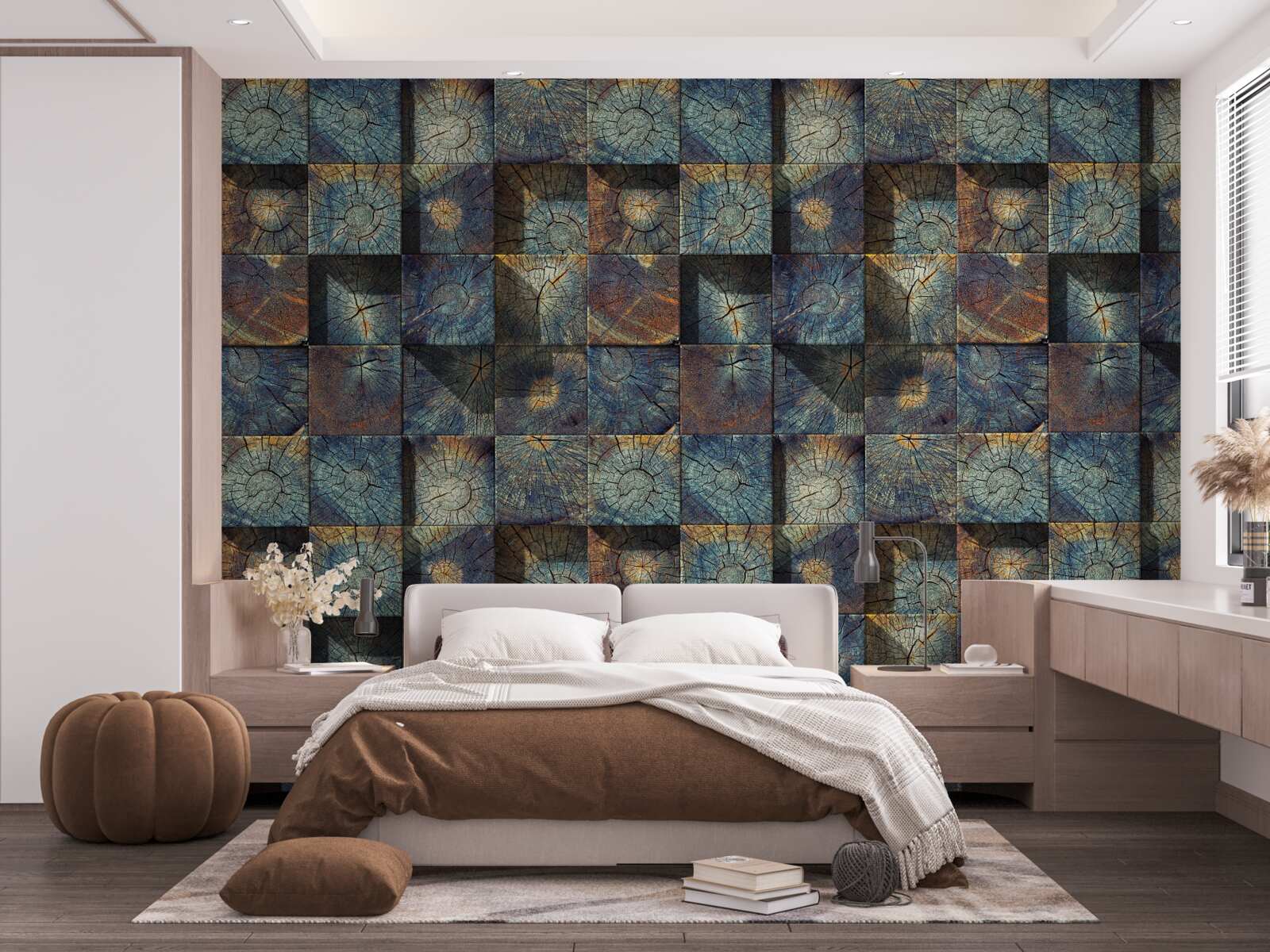 Фотошпалери невеликі саджанці дерев