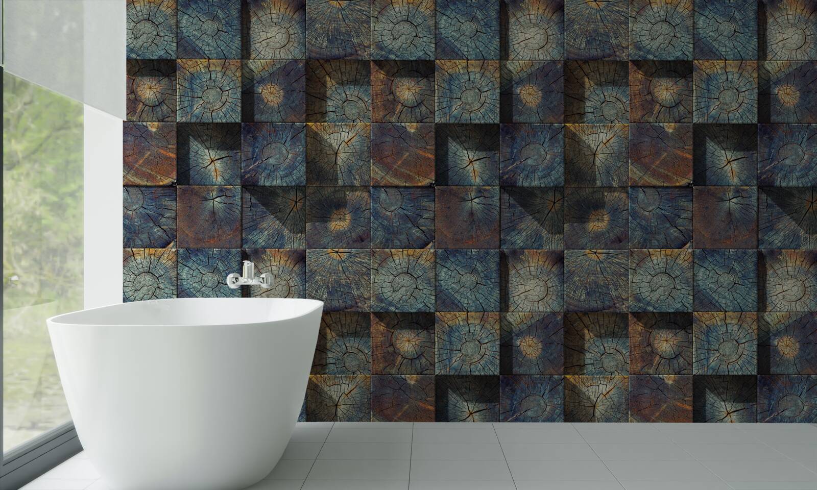 Фотошпалери невеликі саджанці дерев