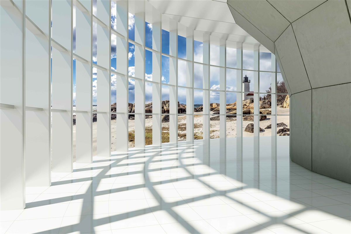 Фотошпалери сонячне світло в тунелі