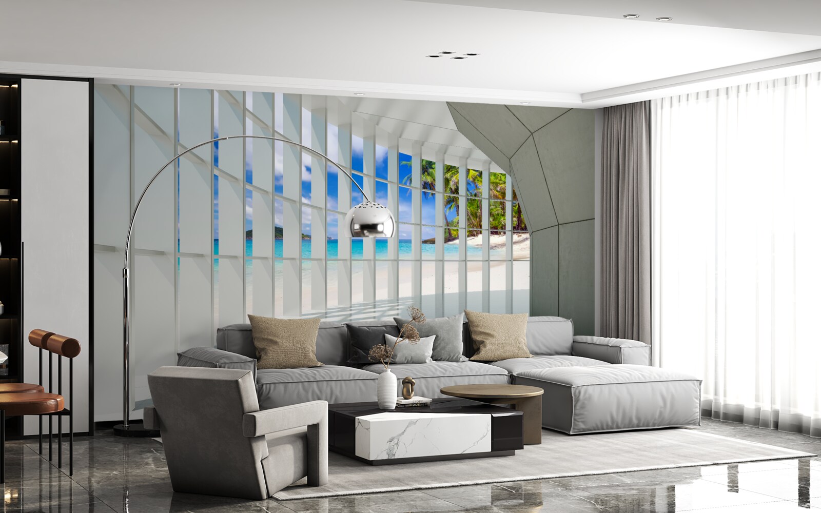 Фотошпалери легкий блиск