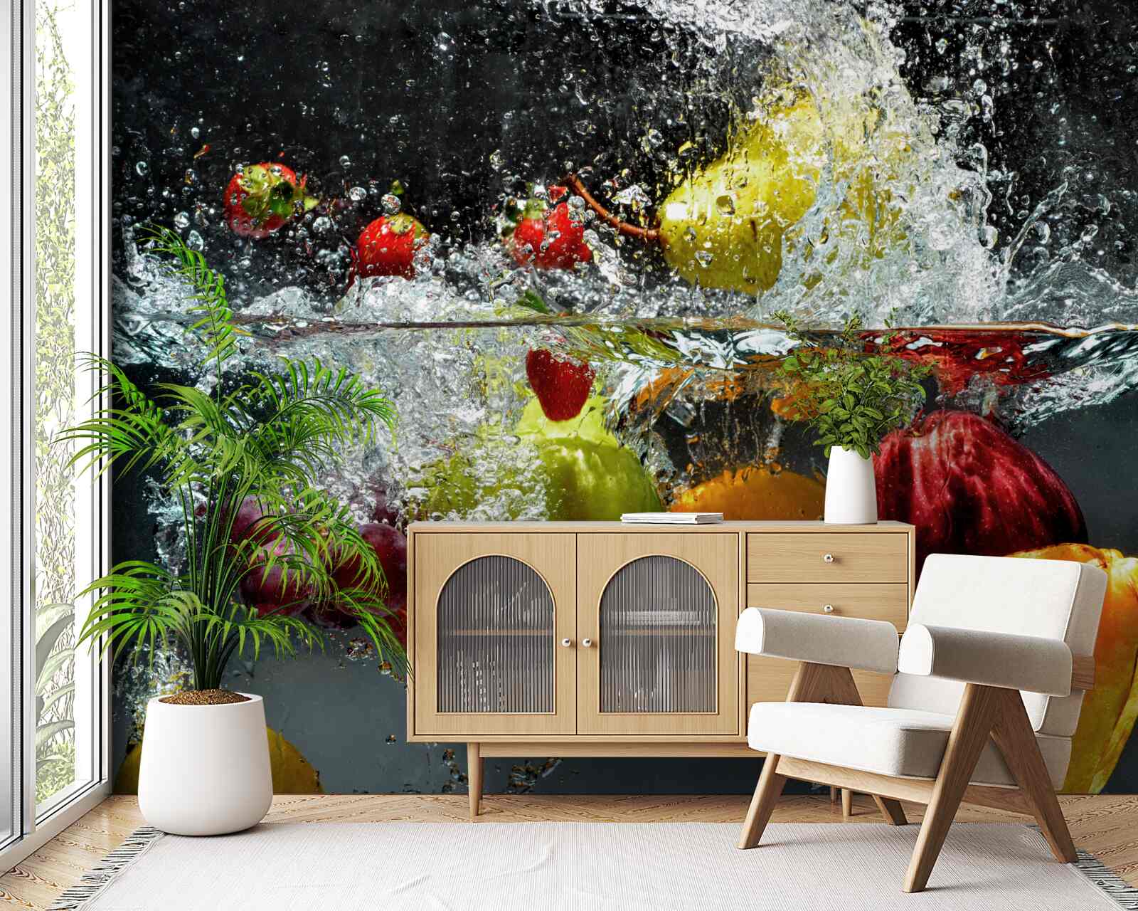 Фотошпалери рідкі фрукти