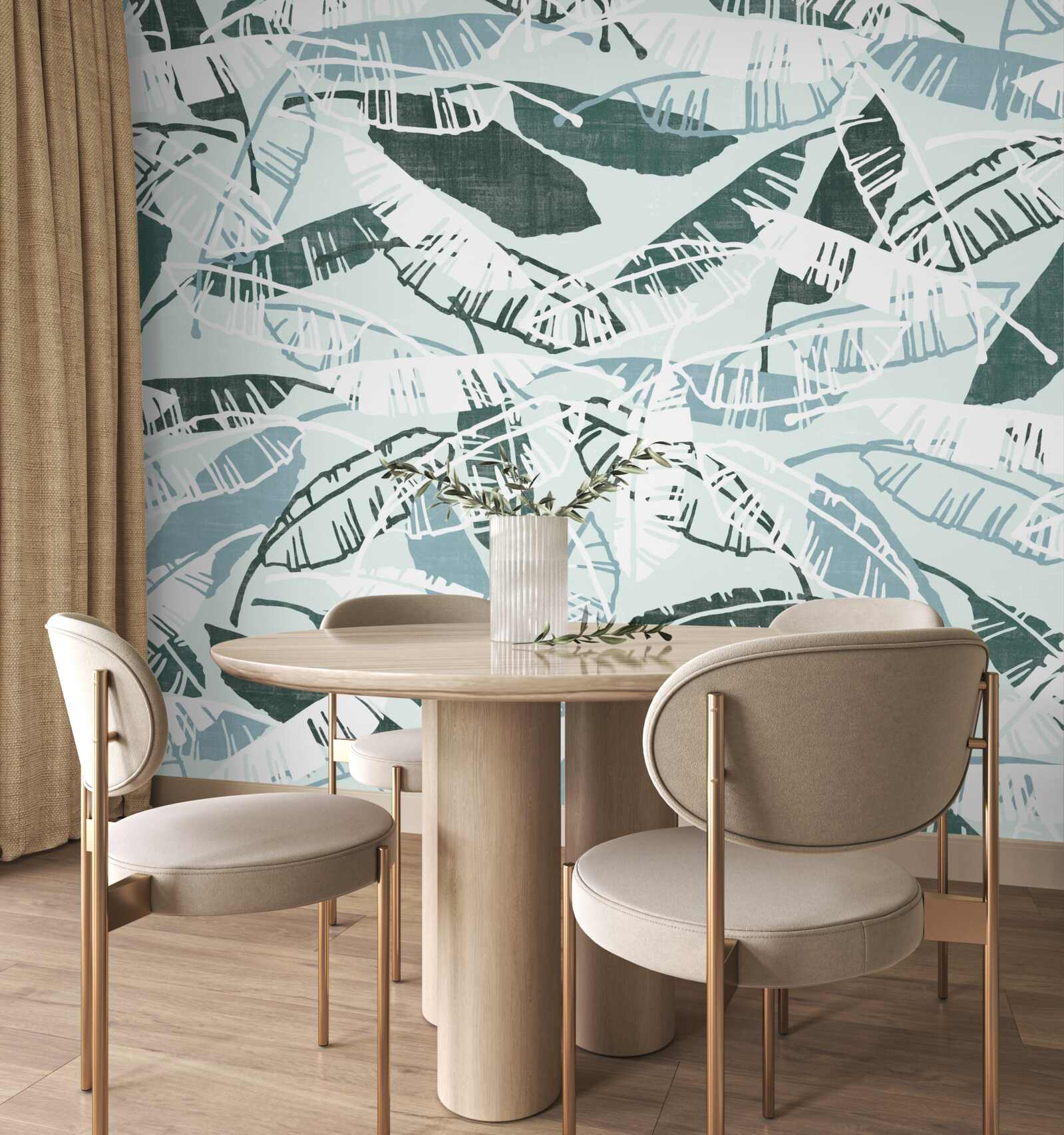 Фотошпалери незвичайні візерунки пір'я