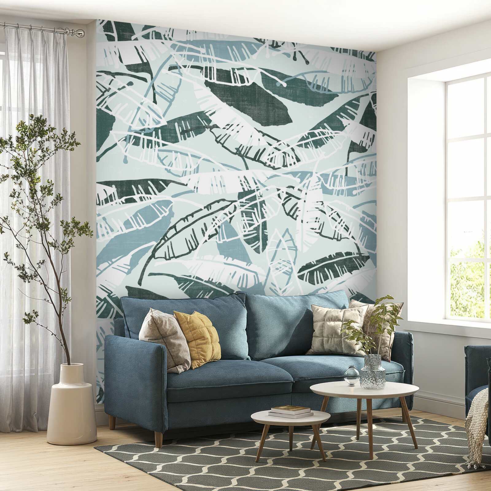 Фотошпалери незвичайні візерунки пір'я