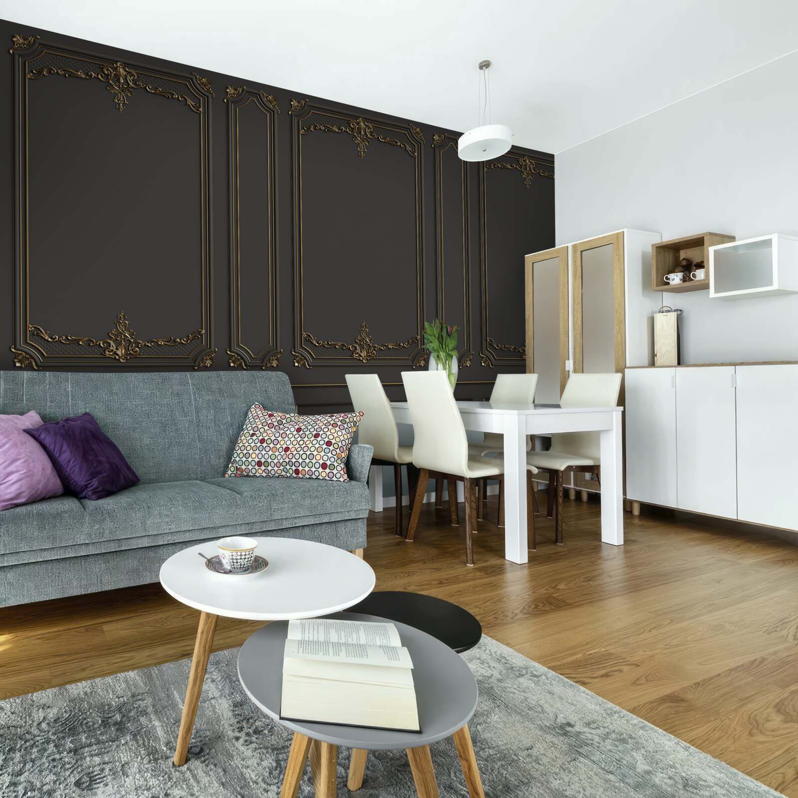 Фотошпалери традиційна внутрішня стіна