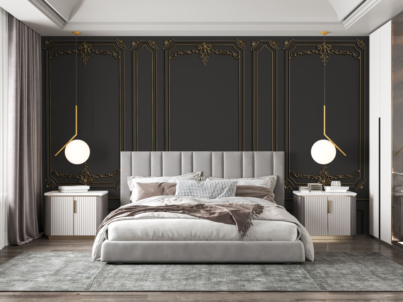 Фотошпалери традиційна внутрішня стіна