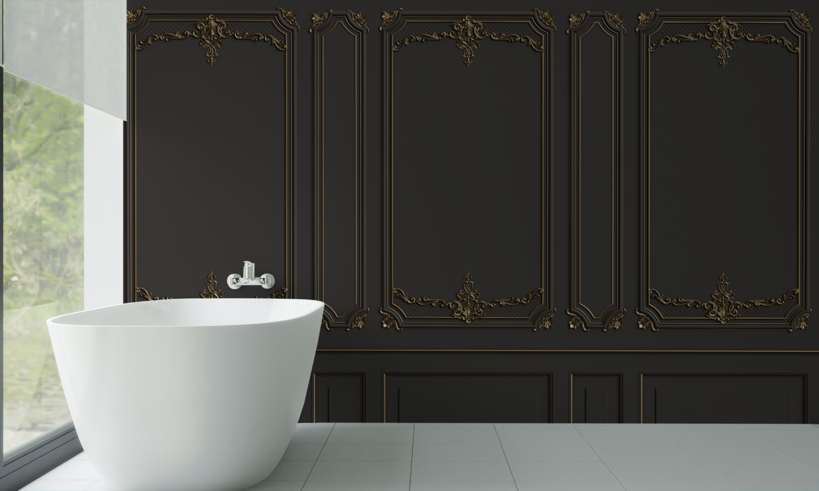 Фотошпалери традиційна внутрішня стіна