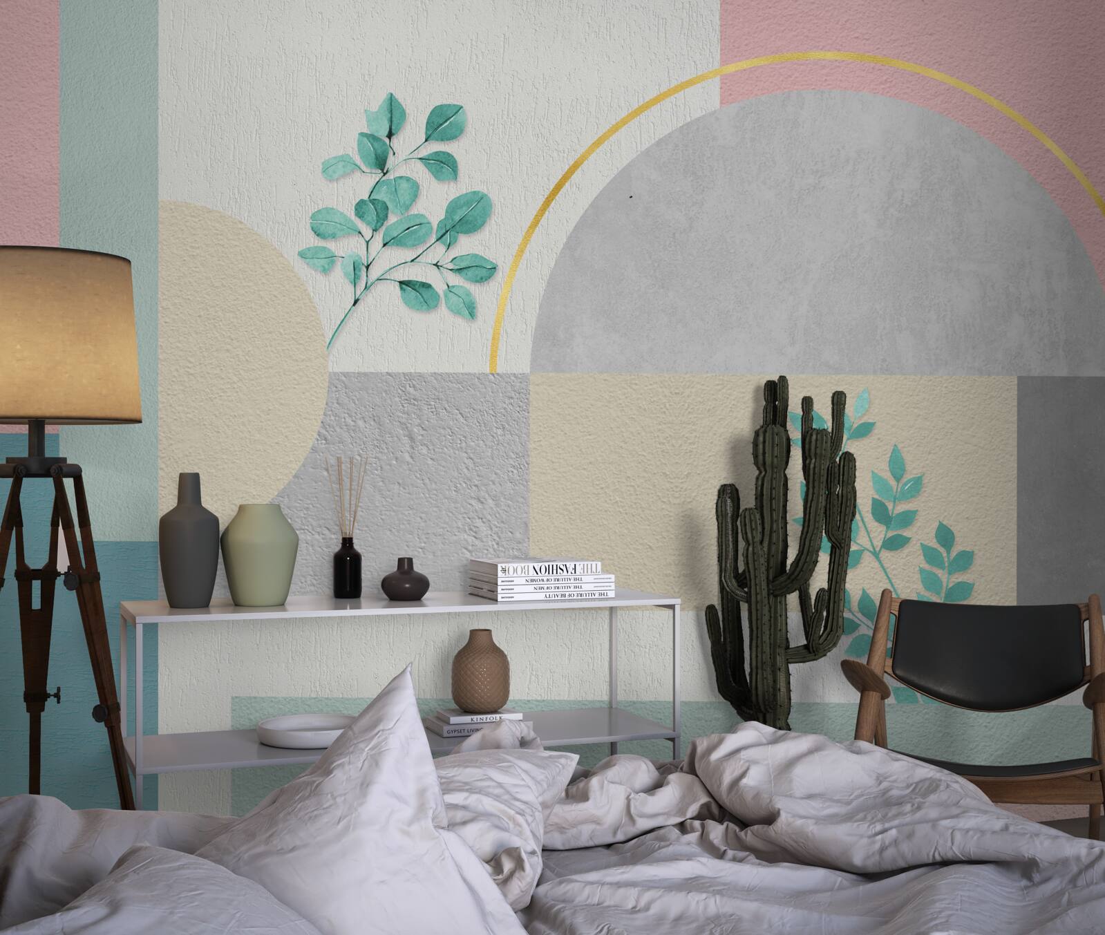 Фотошпалери мінімалістичний фон виділяється своєю оригінальністю