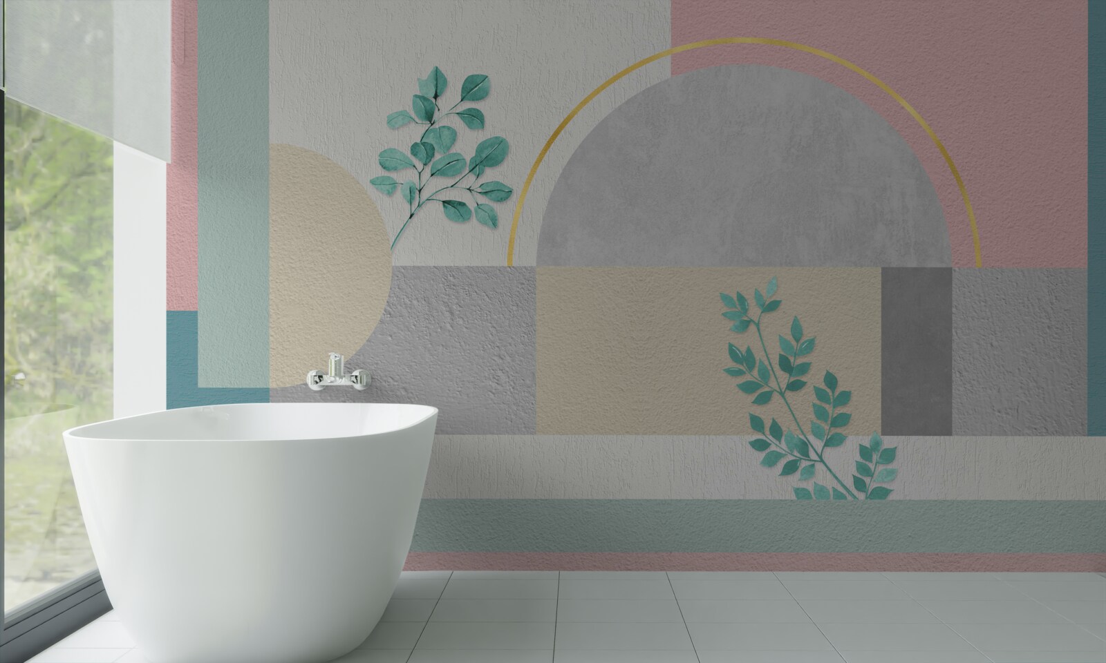 Фотошпалери мінімалістичний фон виділяється своєю оригінальністю