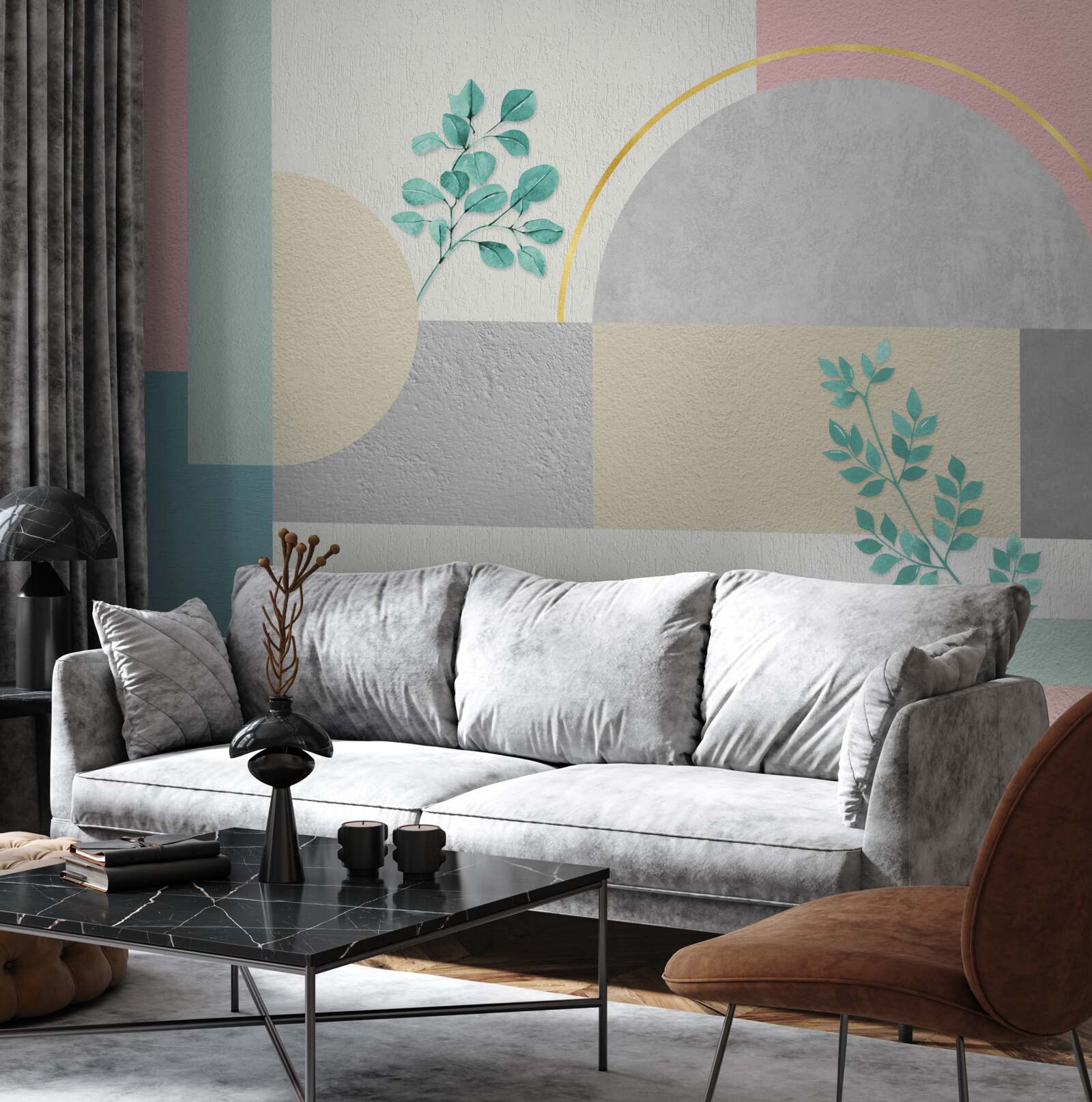 Фотошпалери мінімалістичний фон виділяється своєю оригінальністю