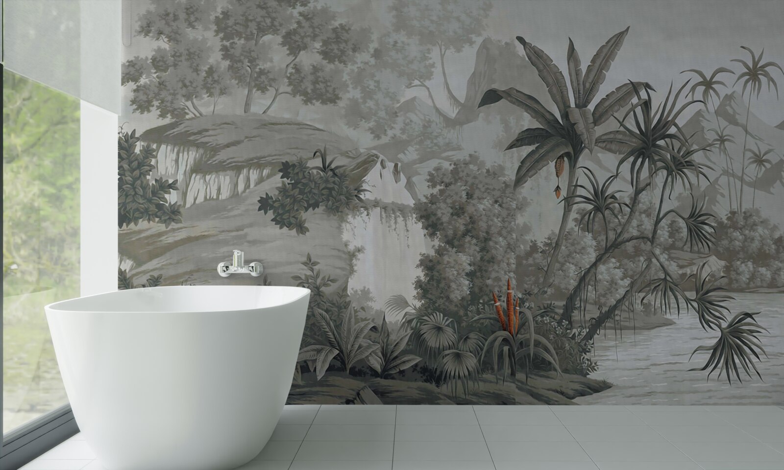 Фотошпалери темні джунглі