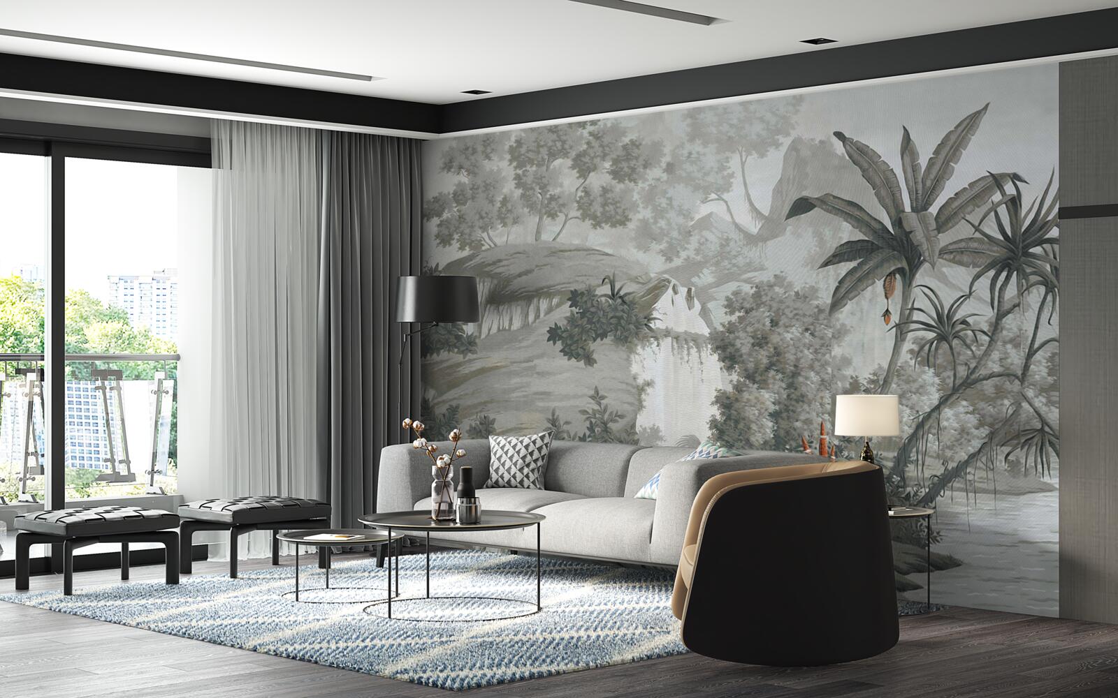 Фотошпалери темні джунглі