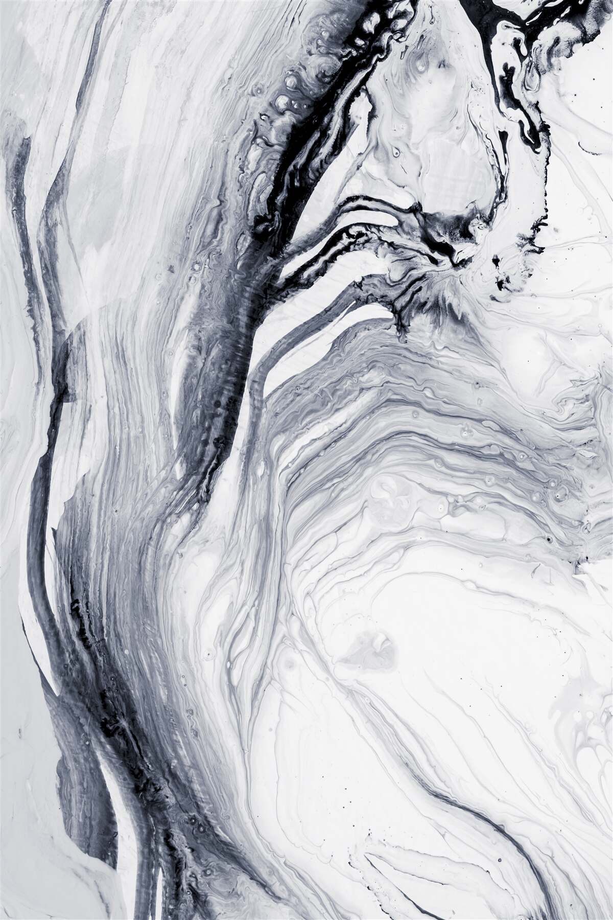 Фотошпалери розмиті сірі хвилі