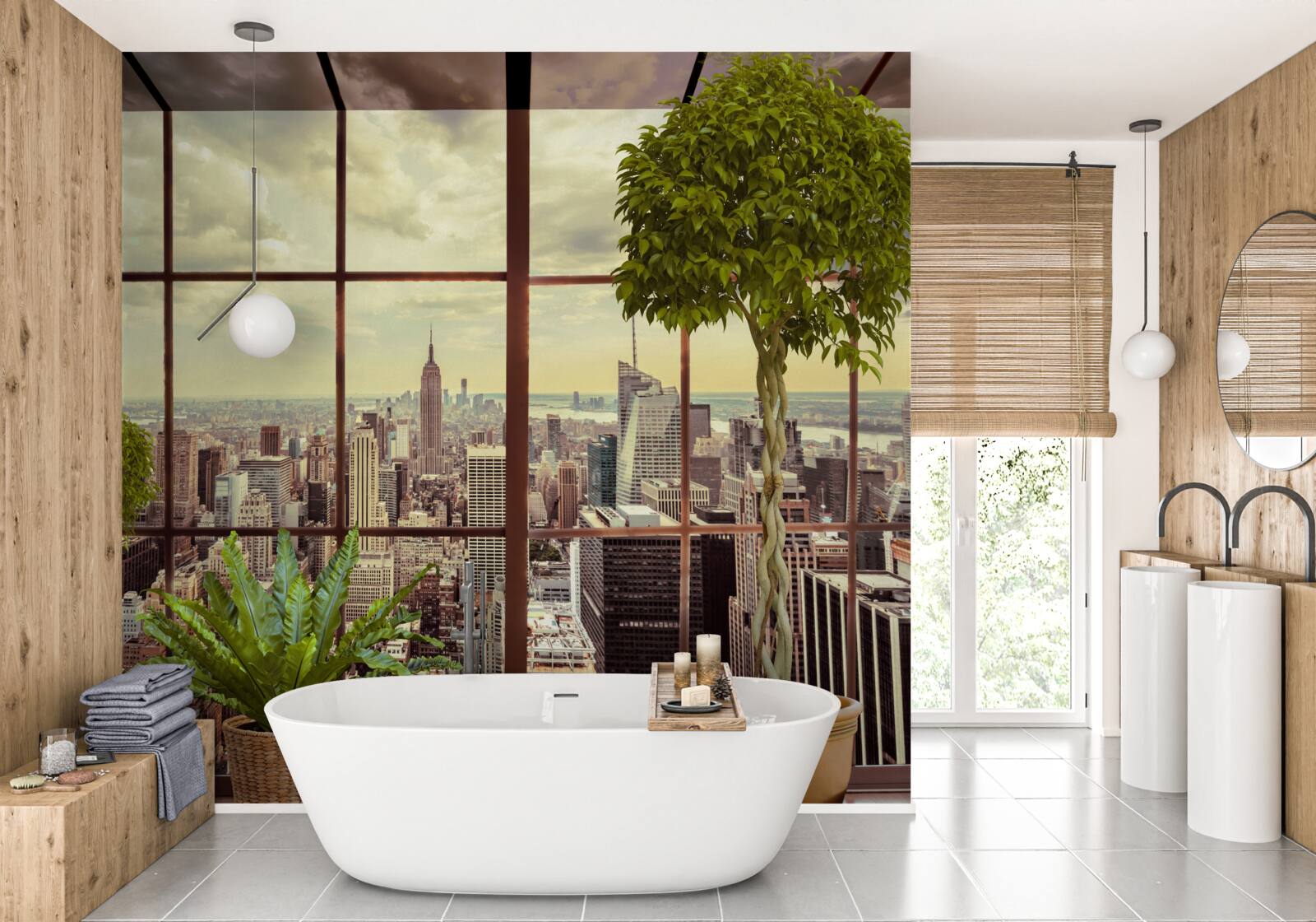 Фотошпалери розкішний ландшафт нью-йорка