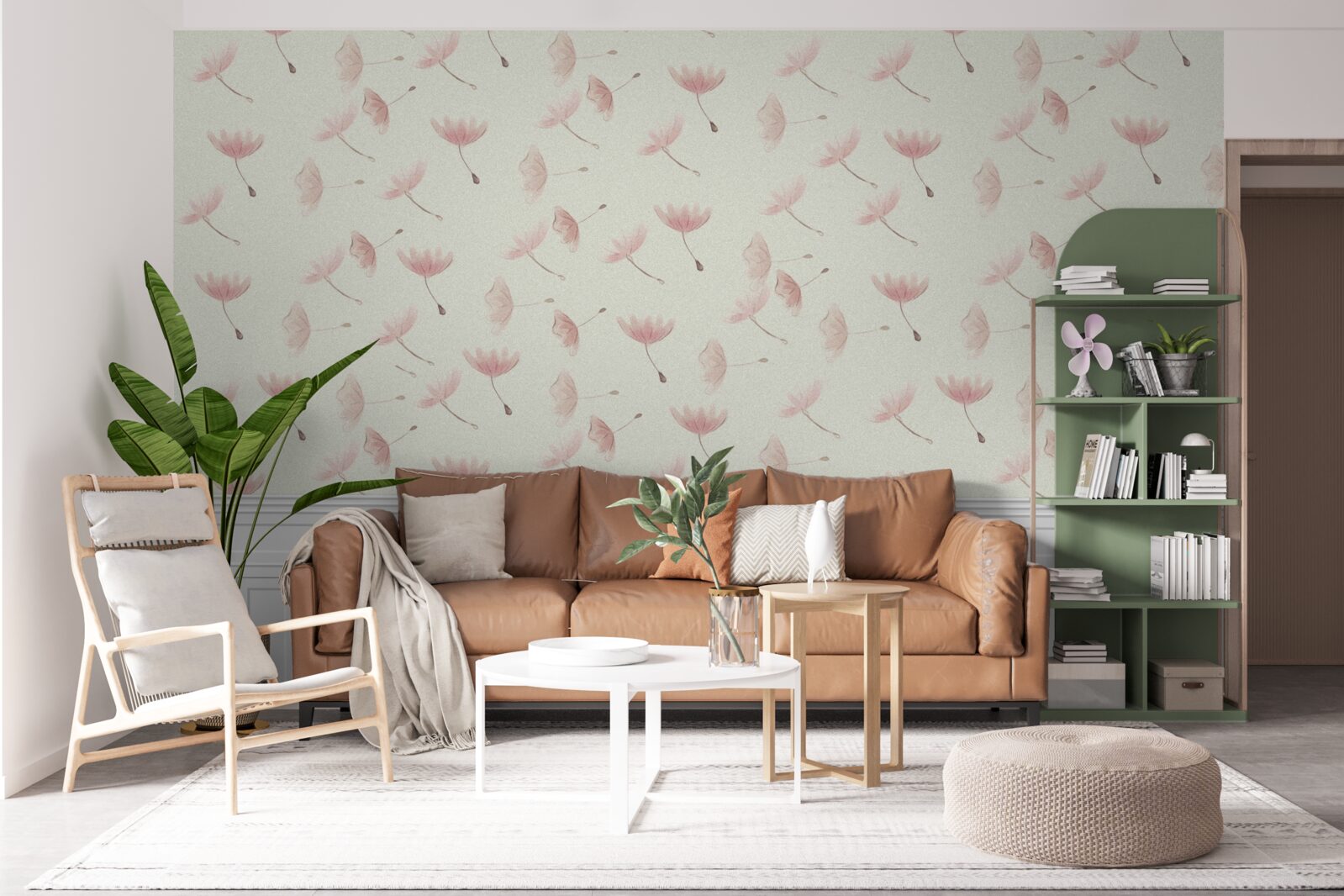 Фотошпалери трава пампаси