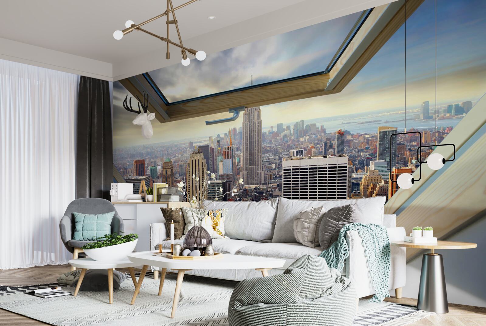 Фотошпалери розкішний ландшафт нью-йорка